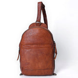 Spaghetti Western Sling Vintage Genuine Leather Women Bag Handbag Purse