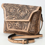 American Darling Crossbody Beautifully Hand Tooled Genuine Leather women bag western handbag purse
