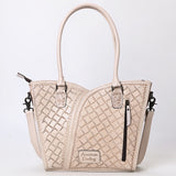 Tote Hand Tooled Genuine Leather women bag western handbag purse