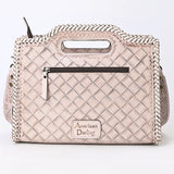 Clutch Hand Tooled Genuine Leather women bag western handbag purse