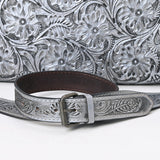 Clutch Hand Tooled Genuine Leather women bag western handbag purse