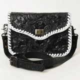 American Darling Crossbody Hand Tooled Genuine Leather women bag western handbag purse