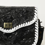 American Darling Crossbody Hand Tooled Genuine Leather women bag western handbag purse