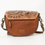American Darling Small Crossbody Hand Tooled Genuine Leather Women Bag Western Handbag Purse|