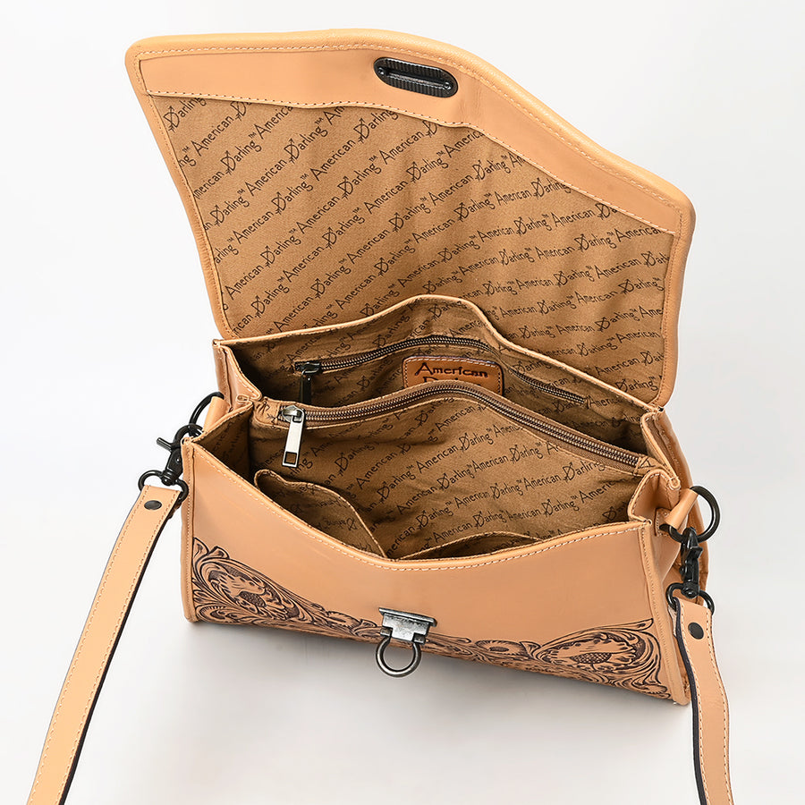American Darling Tote Hand Tooled Genuine Leather Women Bag Western Handbag Purse | Travel Bags