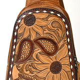 American Darling Sling Hand Tooled Genuine Leather Women Bag Western Handbag Purse