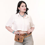 American Darling Crossbody Hand Tooled Genuine Leather Women Bag Western Handbag Purse | Bags