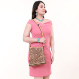 American Darling Crossbody Hand Tooled Genuine Leather Women Bag Western Handbag Purse | Bags