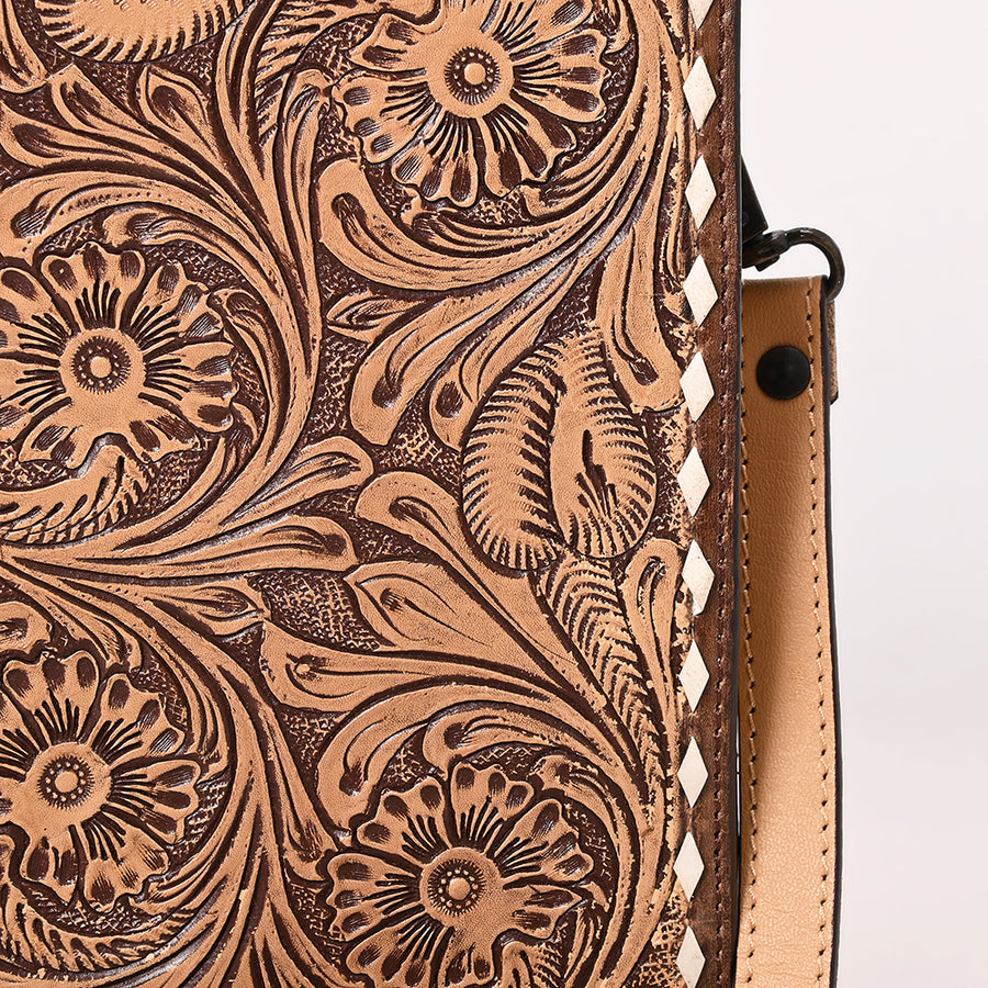 American Darling Crossbody Hand Tooled Genuine Leather Women Bag Western Handbag Purse | Bags