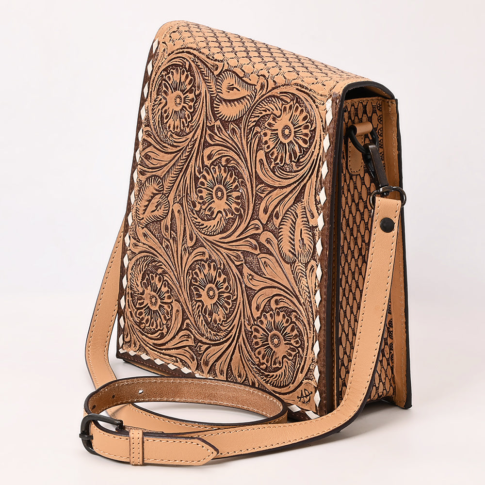 American Darling Crossbody Hand Tooled Genuine Leather Women Bag Western Handbag Purse | Bags
