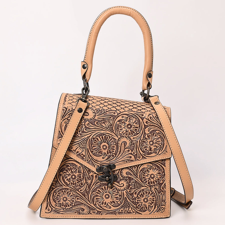 American Darling Tote Hand Tooled Genuine Leather Women Bag Western Handbag Purse | Travel Bags