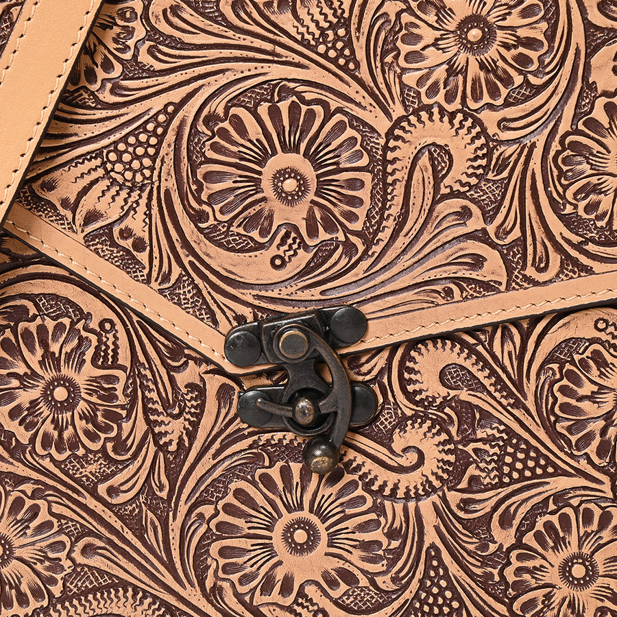 American Darling Tote Hand Tooled Genuine Leather Women Bag Western Handbag Purse | Travel Bags