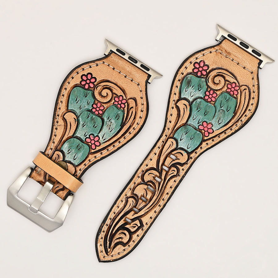 American Darling ADWAR132-45 Beautifully Hand Tooled Genuine Leather I by Hilason – Cowboy and equestrian accessories