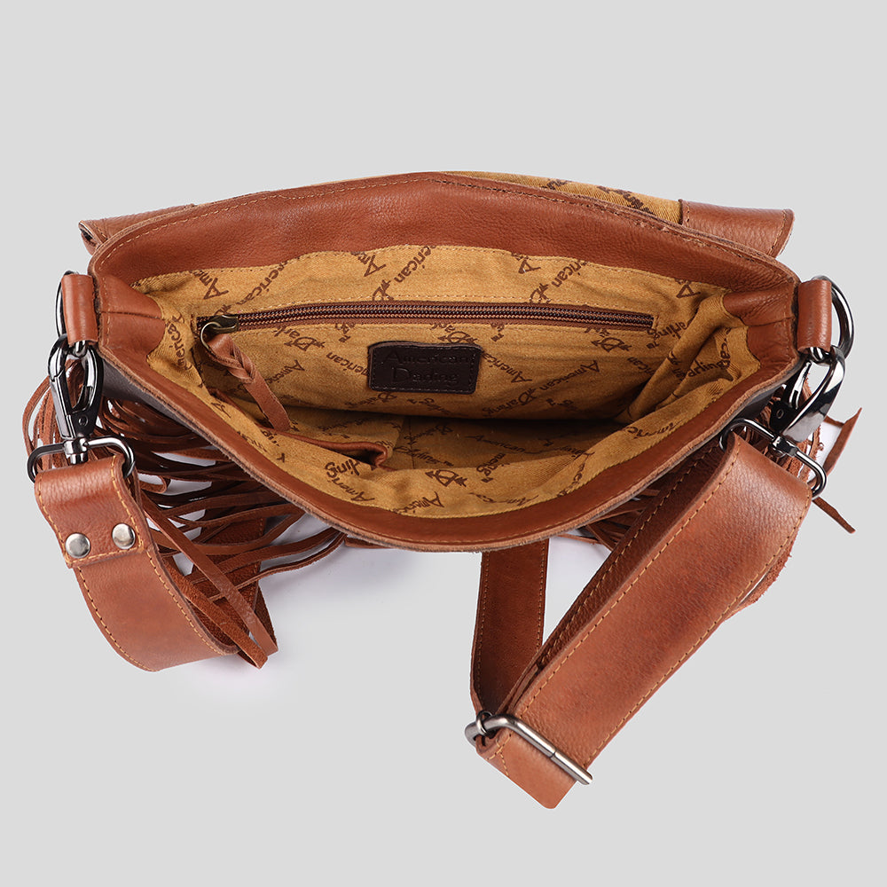 American Darling Crossbody Genuine Leather Western Women Bag Handbag Purse | for Cute