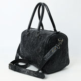 American Darling Duffel Hand Tooled Genuine Leather Women Bag Western Handbag Purse