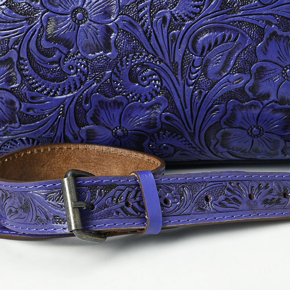 American Darling Duffel Hand Tooled Genuine Leather Women Bag Western Handbag Purse