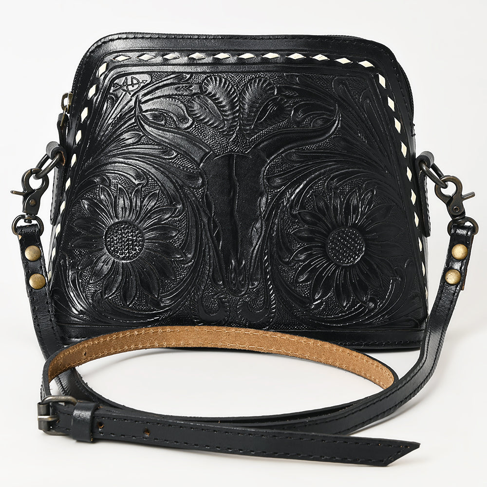 American Darling Cross Body Hand Tooled Genuine Leather Western Women Bag Handbag Purse | Crossbody for Cute