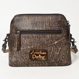 American Darling Cross Body Hand Tooled Genuine Leather Western Women Bag Handbag Purse | Crossbody for Cute