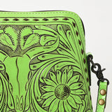 American Darling Cross Body Hand Tooled Genuine Leather Western Women Bag Handbag Purse | Crossbody for Cute