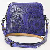 American Darling Cross Body Hand Tooled Genuine Leather Western Women Bag Handbag Purse | Crossbody for Cute