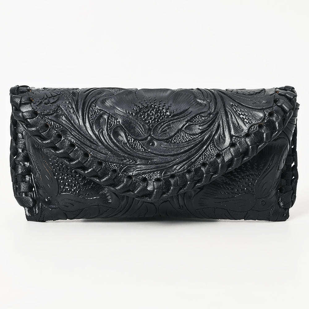 American Darling Sunglass Case Hand Tooled Genuine Leather Women Bag Western Handbag Purse