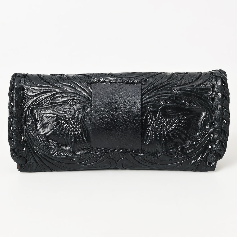 American Darling Sunglass Case Hand Tooled Genuine Leather Women Bag Western Handbag Purse