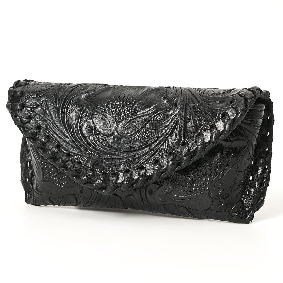 American Darling Hand Tooled Genuine Leather Western Sunglass Case - Uhorse