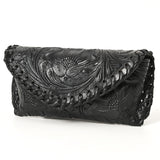 American Darling Sunglass Case Hand Tooled Genuine Leather Women Bag Western Handbag Purse