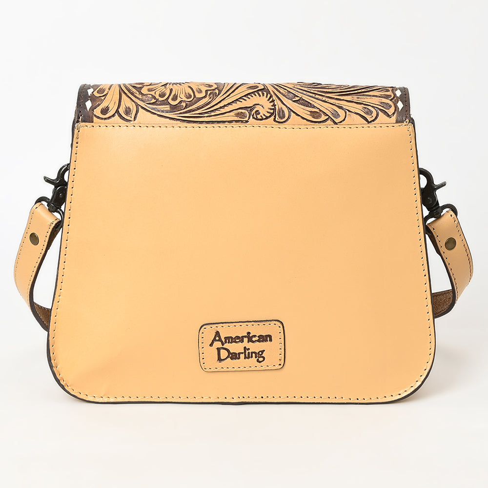 American Darling Cross Body Hand Tooled Genuine Leather Western Women Bag | Handbag Purse Crossbody for Cute