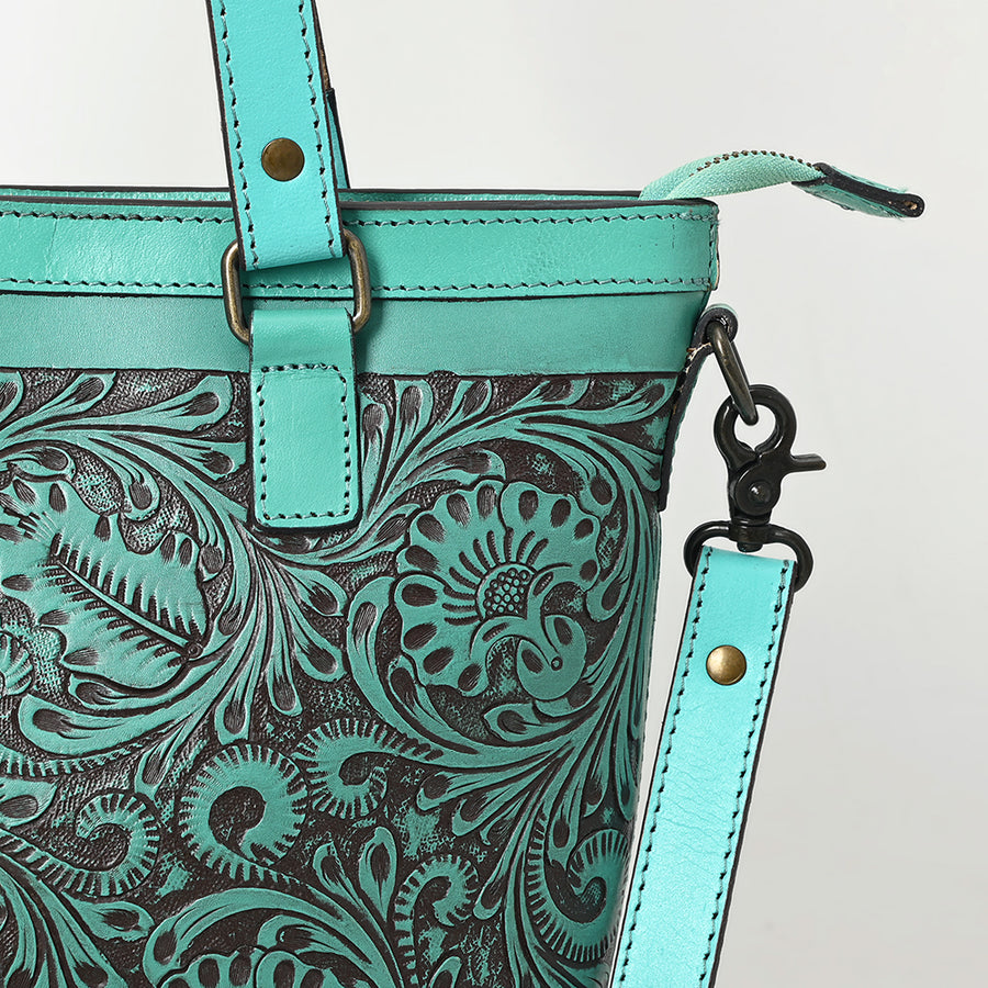 American Darling Tote Hand Tooled Genuine Leather Western Women Bag Handbag Purse | Travel Bags College Casual
