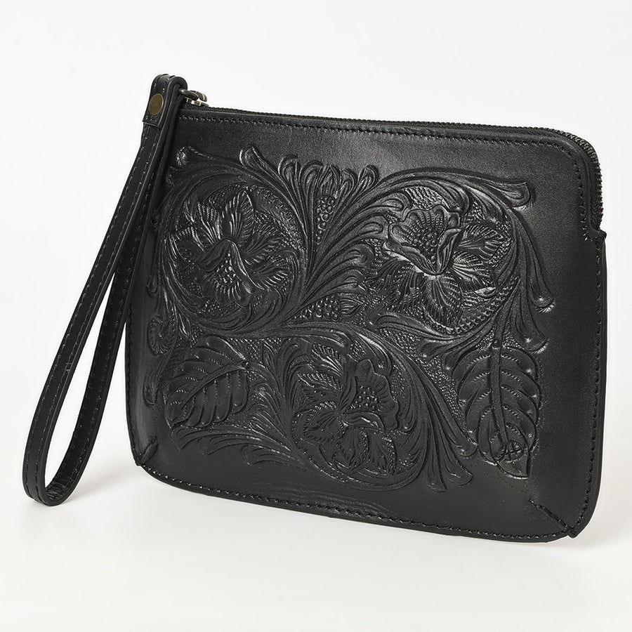 American Darling Coin Purse Hand Tooled Genuine Leather Western Women Bag | Handbag Wallet Purses for - Uhorse