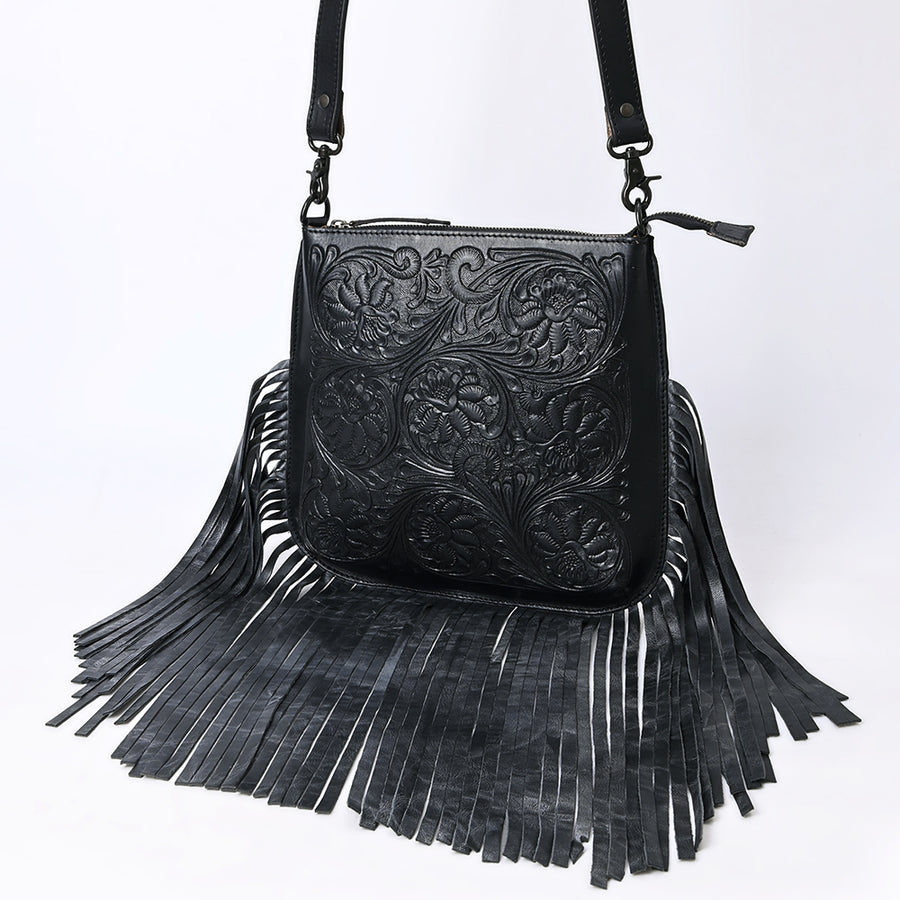American Darling Messenger Hand Tooled Genuine Leather Western Women Bag Handbag Purse | Travel Bags College Casual - Uhorse