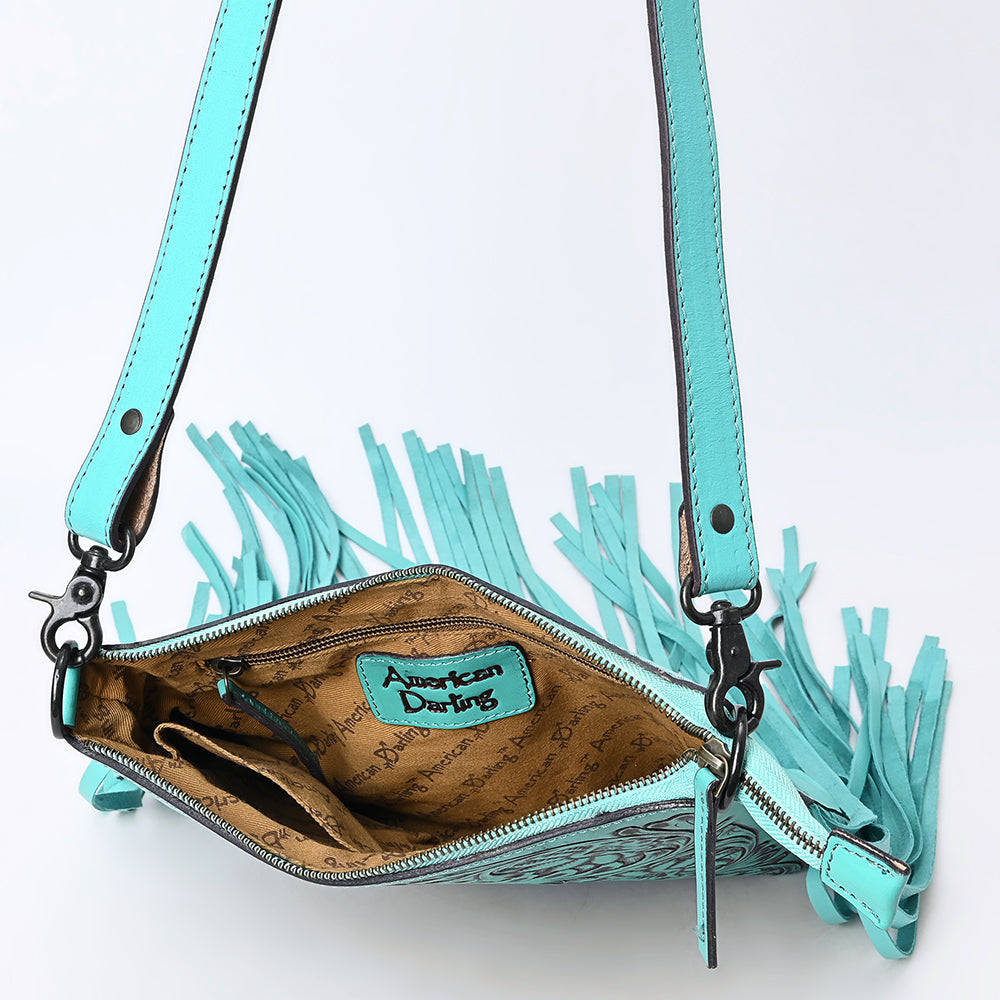 American Darling Messenger Hand Tooled Genuine Leather Western Women Bag Handbag Purse | Travel Bags College Casual