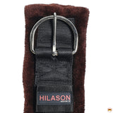 Hilason Western Horse Nylon Padded Fleece Straight Girth Stainless Steel Buckle