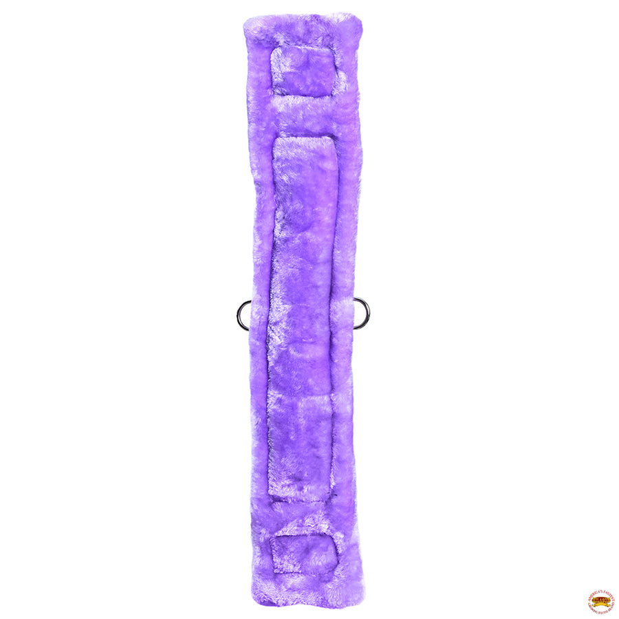 HILASON Western Horse Nylon Padded Fleece Straight Girth Stainless Steel Buckle | Cinch Strap for Horses Saddle