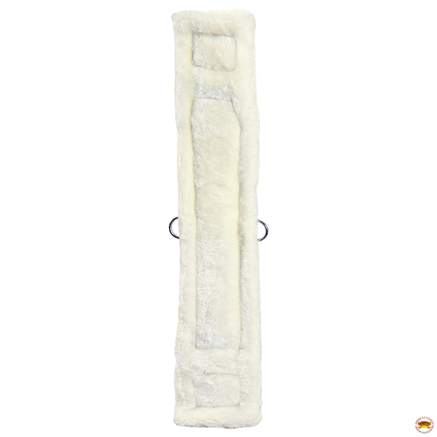 HILASON Western Horse Nylon Padded Fleece Straight Girth Stainless Steel Buckle | Cinch Strap for Horses Saddle