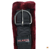 Hilason Western Horse Nylon Padded Fleece Straight Girth Stainless Steel Buckle