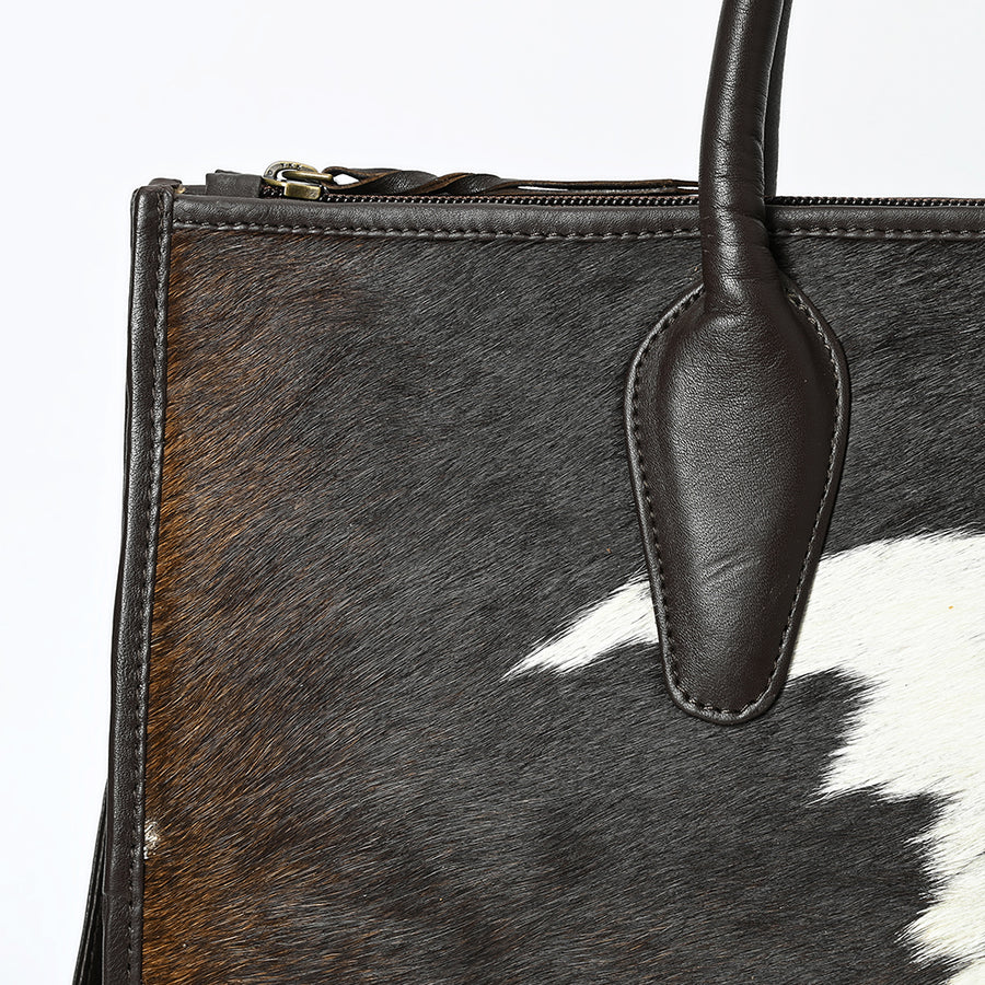 American Darling Tote Hair On Genuine Leather Western Women Bag Handbag Purse | for Cute