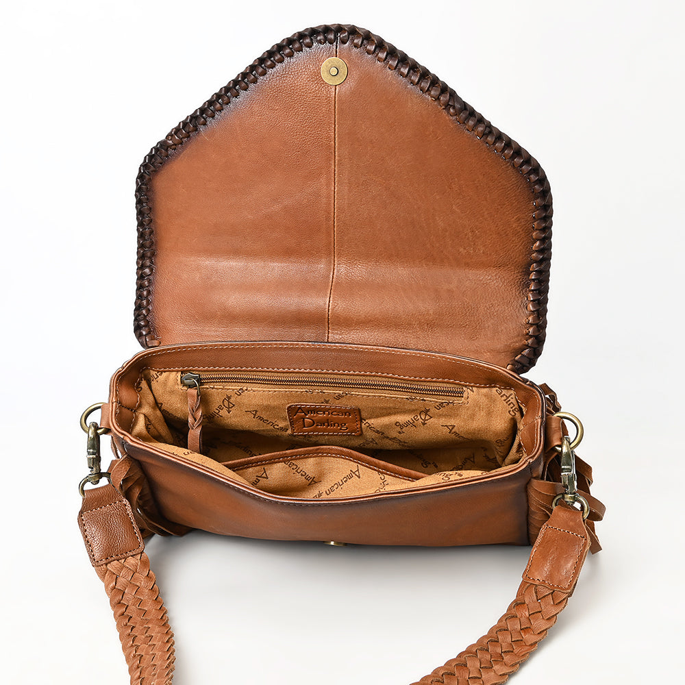 American Darling Crossbody Hair On Genuine Leather Western Women Bag Handbag Purse | for Cute