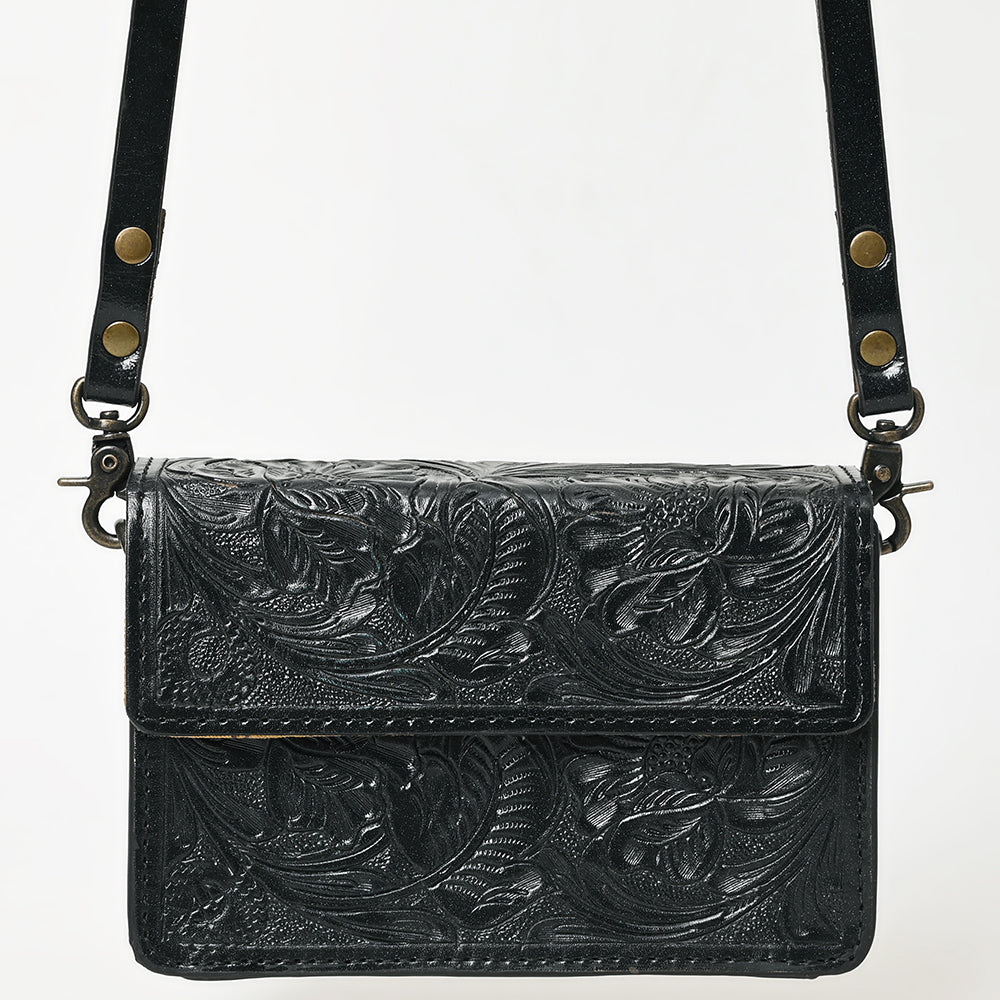 American Darling Small Crossbody Hand Tooled Genuine Leather Women Bag Western Handbag Purse