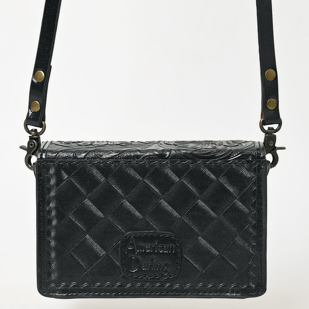 American Darling Small Crossbody Hand Tooled Genuine Leather Women Bag Western Handbag Purse