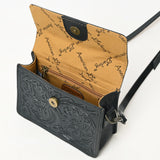 American Darling Small Crossbody Hand Tooled Genuine Leather Women Bag Western Handbag Purse