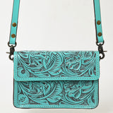 American Darling Small Crossbody Hand Tooled Genuine Leather Women Bag Western Handbag Purse