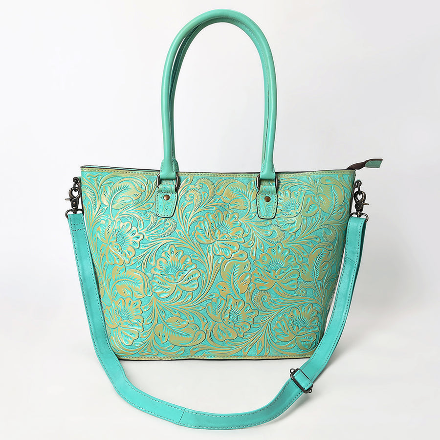 American Darling Western Tote Bag – Genuine Leather Hand-Tooled Design, Spacious Everyday Tote, Premium Craftsmanship & Durable Build