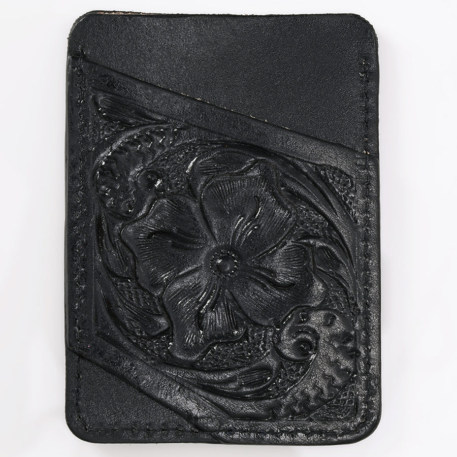 American Darling Card Holder Hand Tooled Genuine Leather | Business Credit