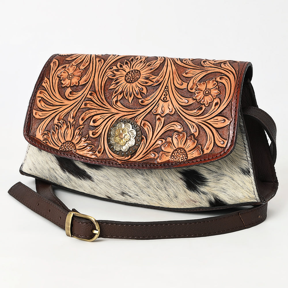 American Darling Crossbody Hand Tooled Genuine Leather Women Bag Western Handbag | purse