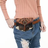 American Darling Cross Body I Hand Tooled Hair-On Genuine Leather Women Bag Western Handbag Purse |