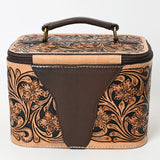 American Darling Jewelry Case Hand Tooled Genuine Leather Women Bag Western Handbag Purse |