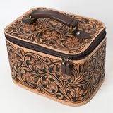 American Darling Jewelry Case Hand Tooled Genuine Leather Women Bag Western Handbag Purse |