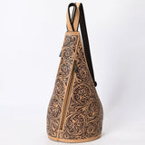 American Darling Sling Beautifully Hand Tooled Genuine Leather Women Bag Western Handbag Purse |